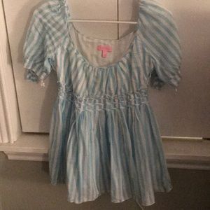Lilly Pulitzer Babydoll Top sz 0